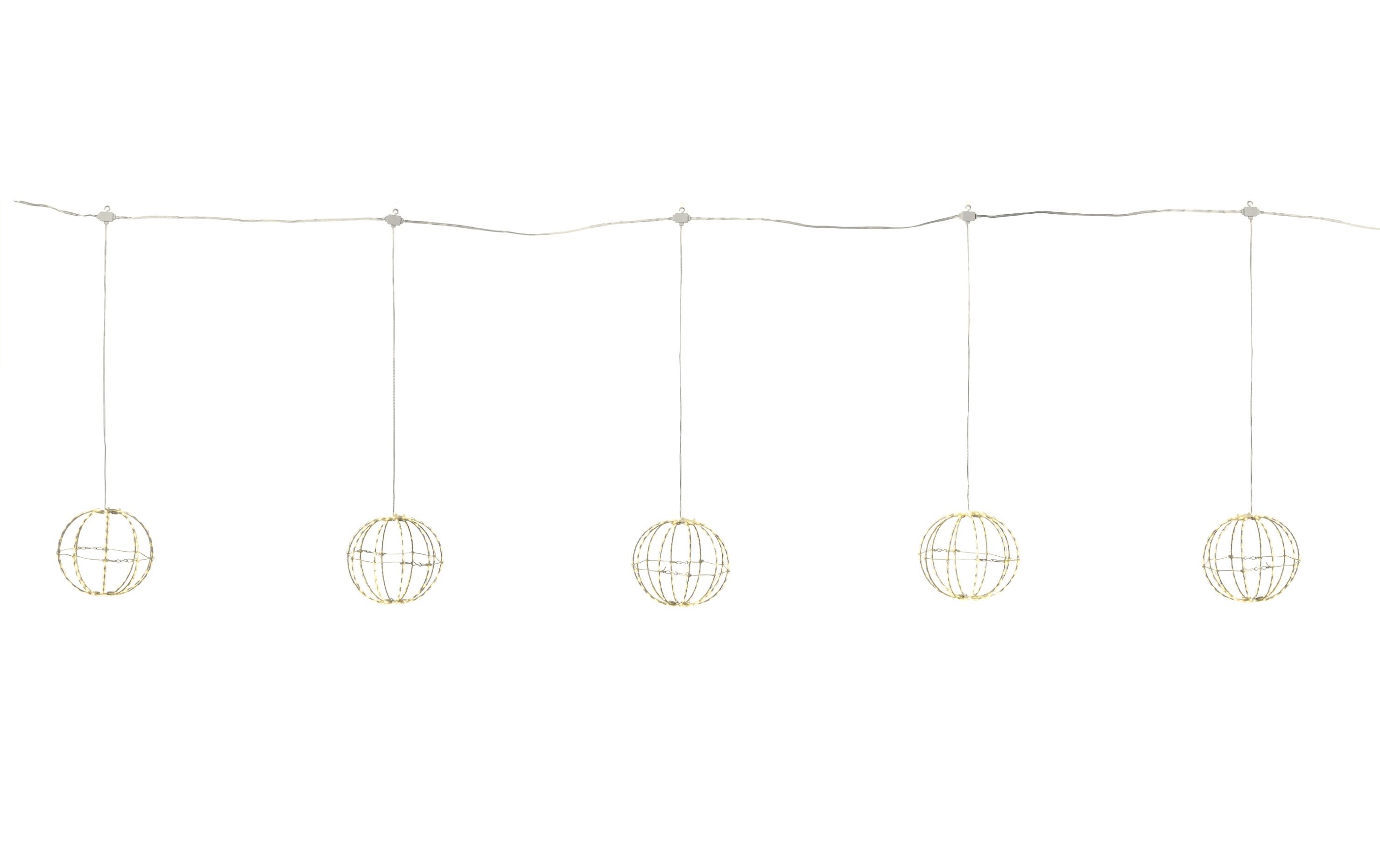 LED-Lichtervorhang Royal Ball 550 LED, Ø 16 cmLED Weihnachtsdekoration für den Innen- und Aussenbereich