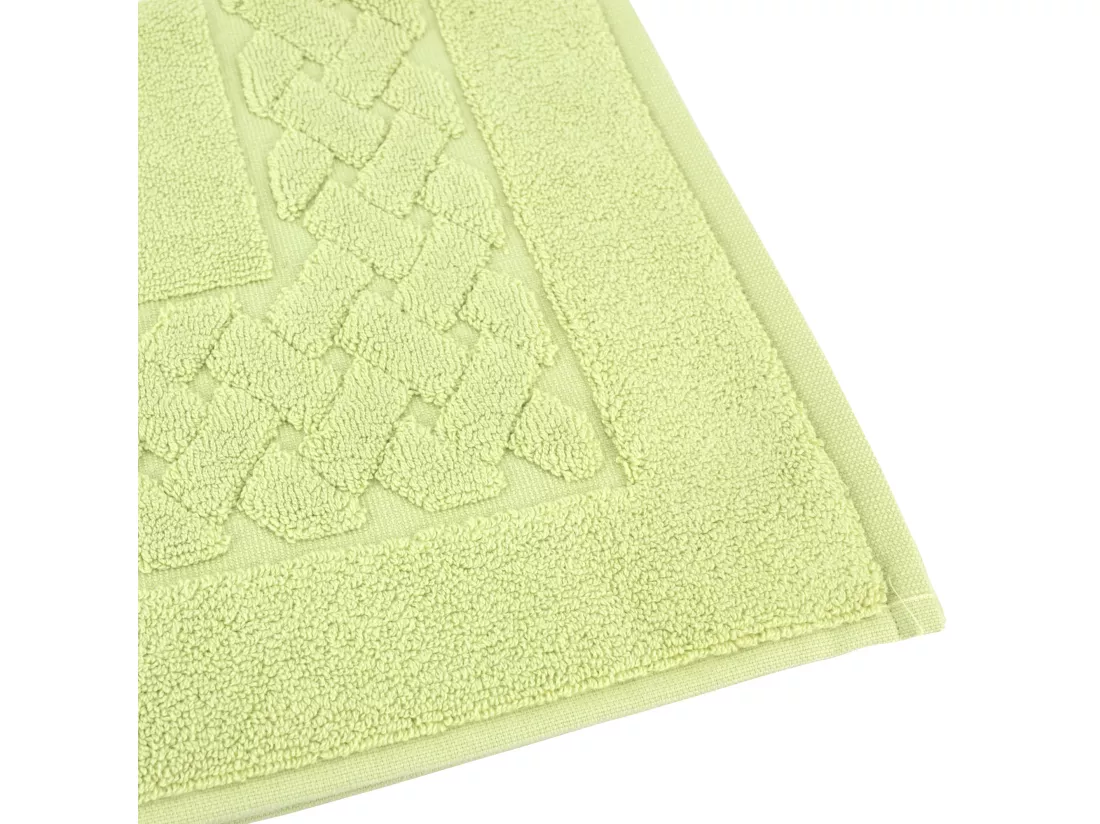 Tapis de bain 50x80 cm ROYAL CRESENT Vert Pastel 850 g/m2