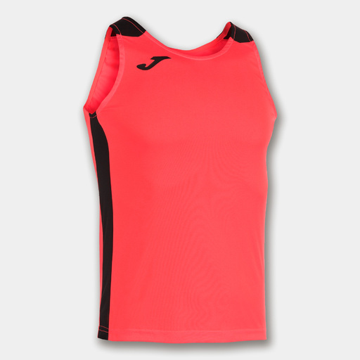 Regata Joma Record II Coral Fluor Preta