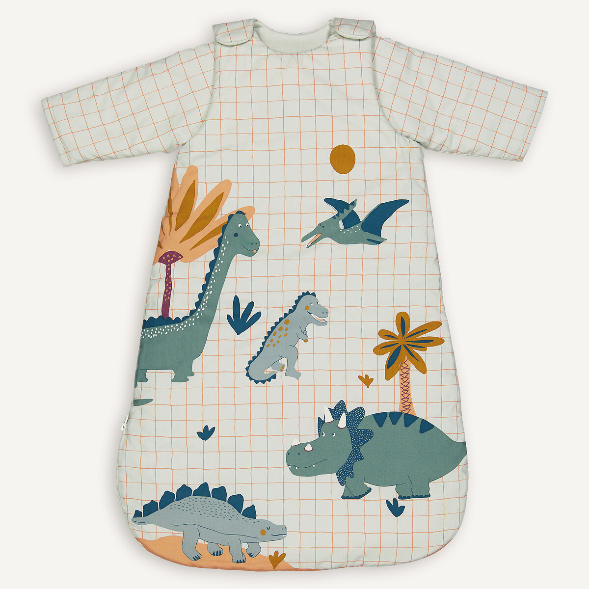 LA REDOUTE INTERIEURS<br>Saco de dormir de inverno feito de algodão parcal, Little Dino