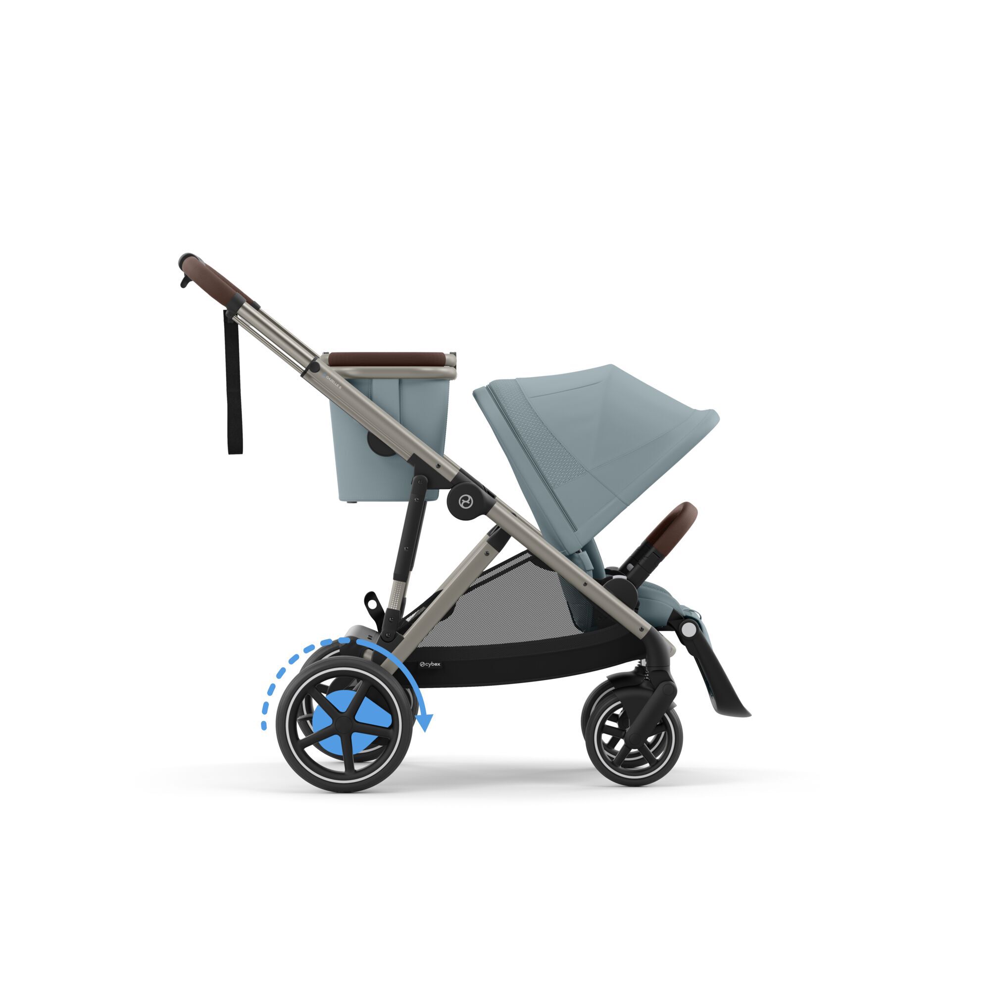 e-Gazelle S Stormy Blue (Taupe Frame)