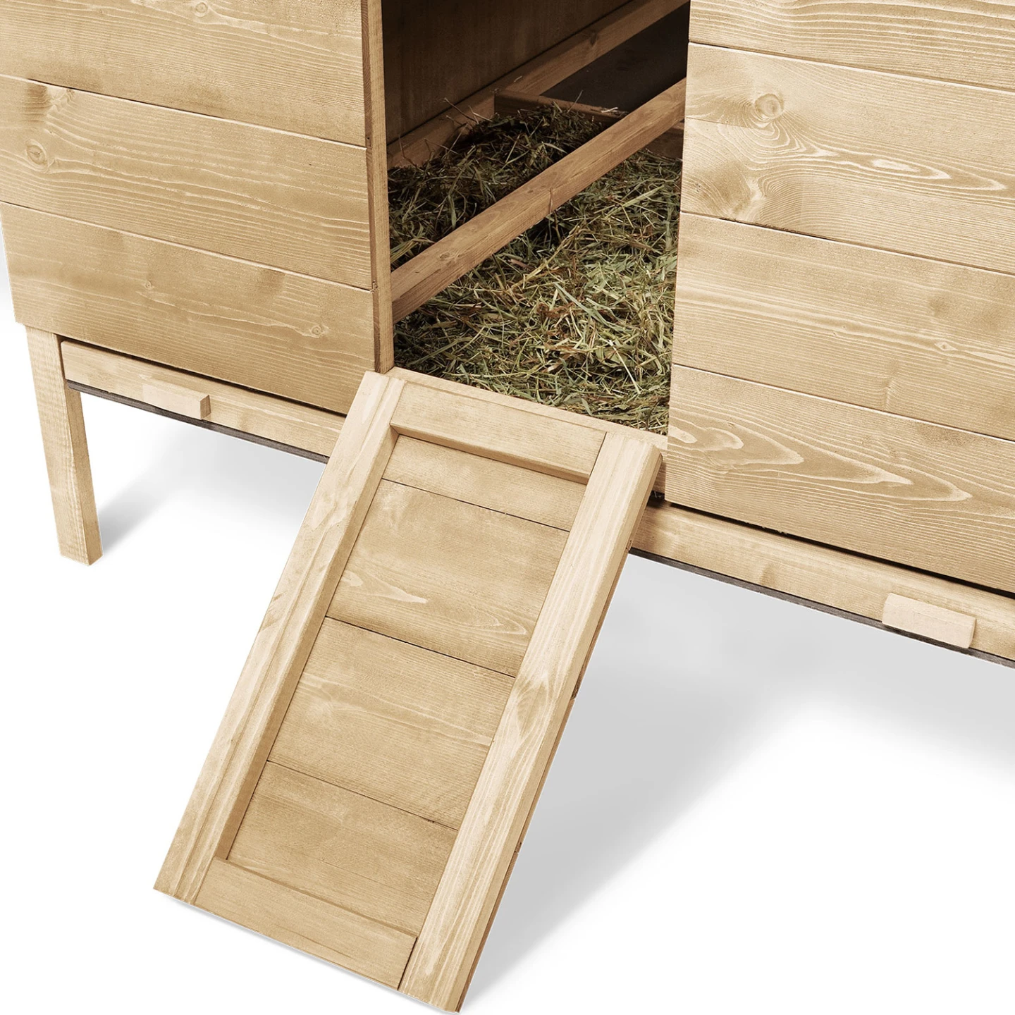 Poulailler chalet XXL pour poules avec pondoir en bois