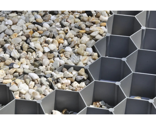 Grind honingraat BERA Gravel Fix Lite 78,7 x 58,1 cm grijs