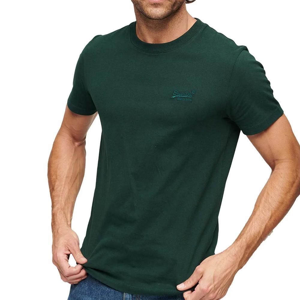 Superdry T-shirt Vert Foncé Homme Superdry Vintage Logo