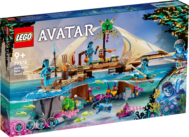 LEGO Avatar 75578 Metkayina-hjem ved revet