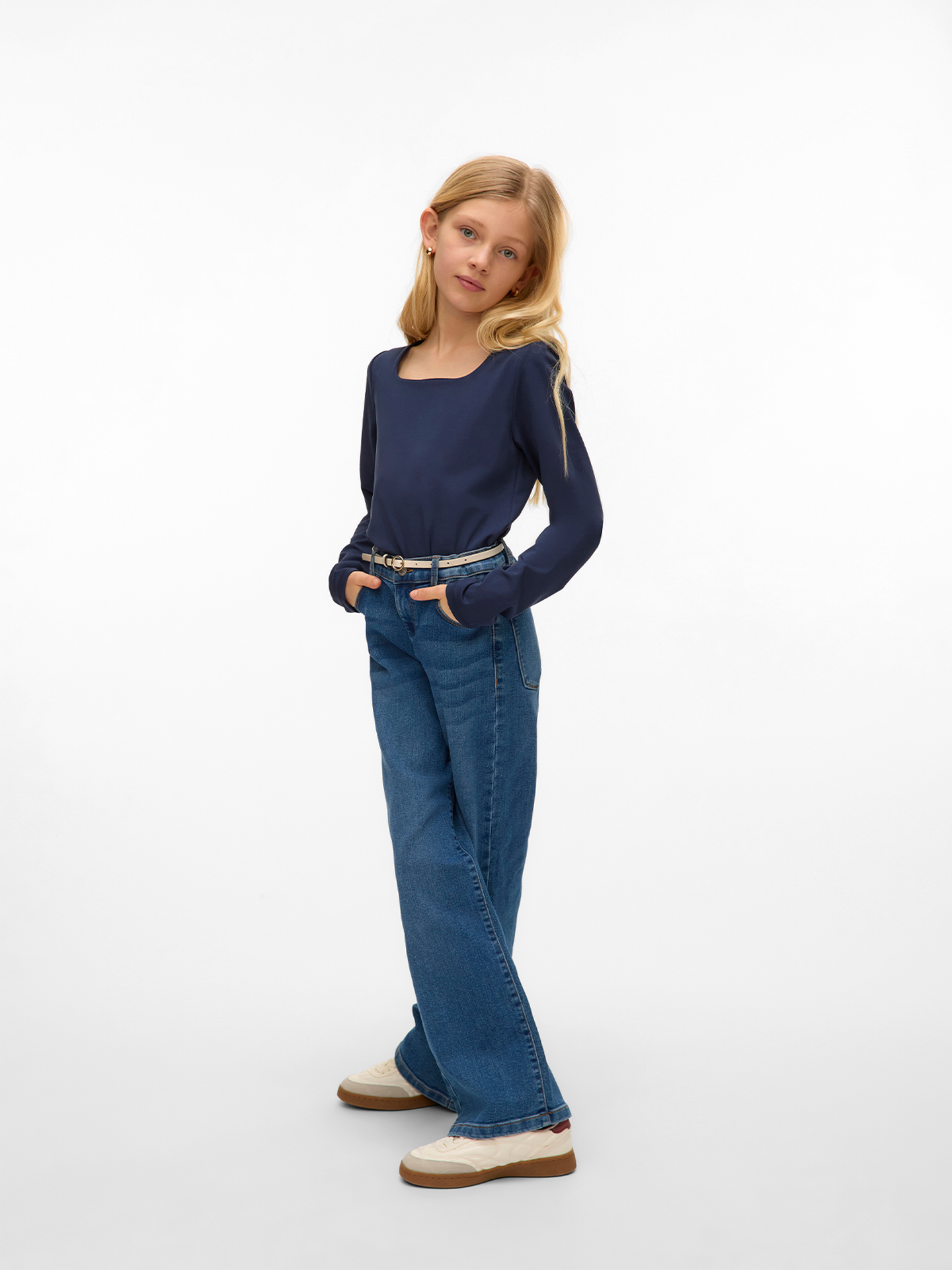 Million Long Sleeve Square Top 2-Way