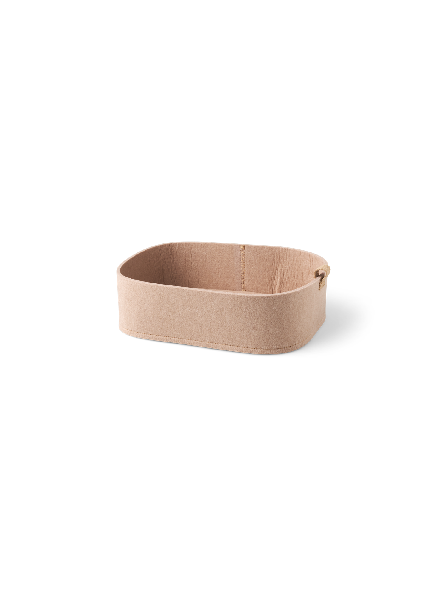 Opbevaringskurv | Polyester. 31 x 20 x 9 cm. | Warm Grey