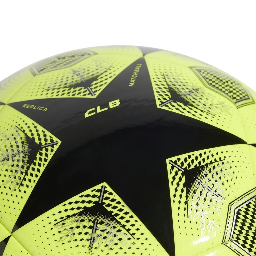 adidas Ballon Champions League Finale 2024/25 Munich Club - Jaune/Noir/Argenté