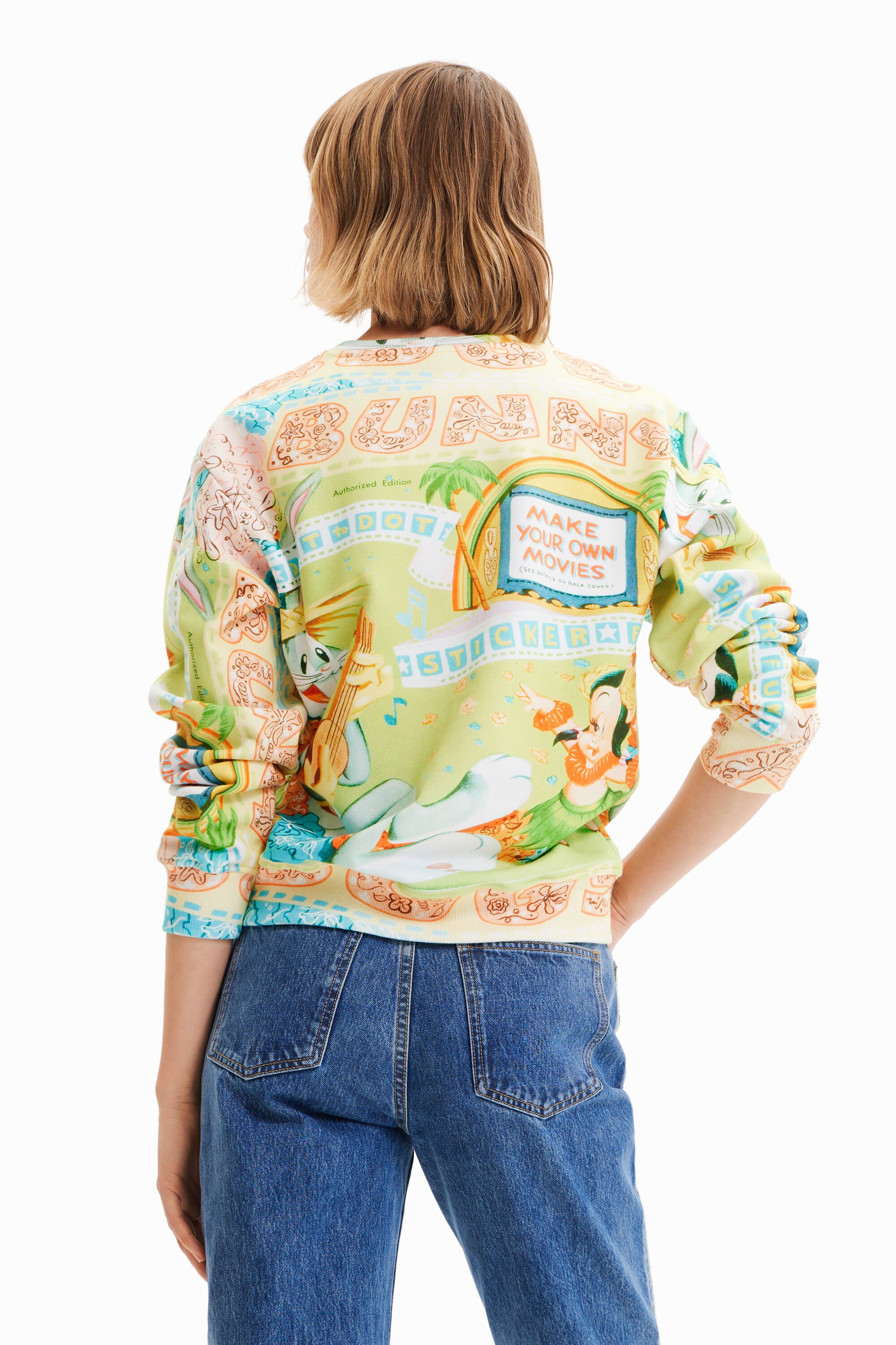 Sweat-shirt films Bugs Bunny