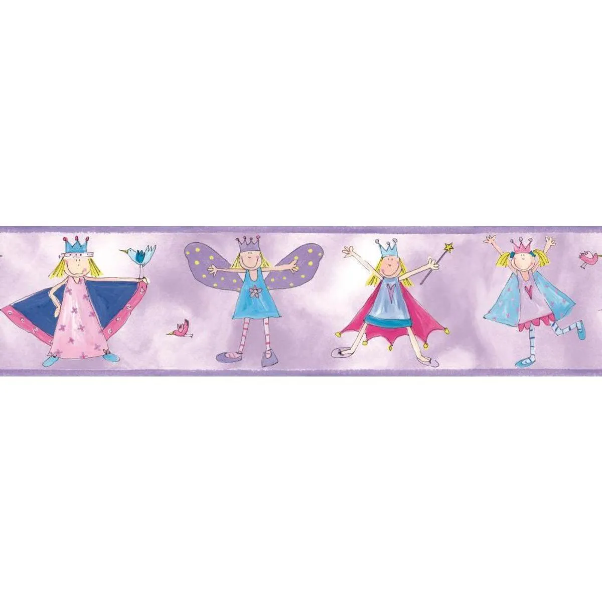 Thedecofactory Frise Fairy Princesse