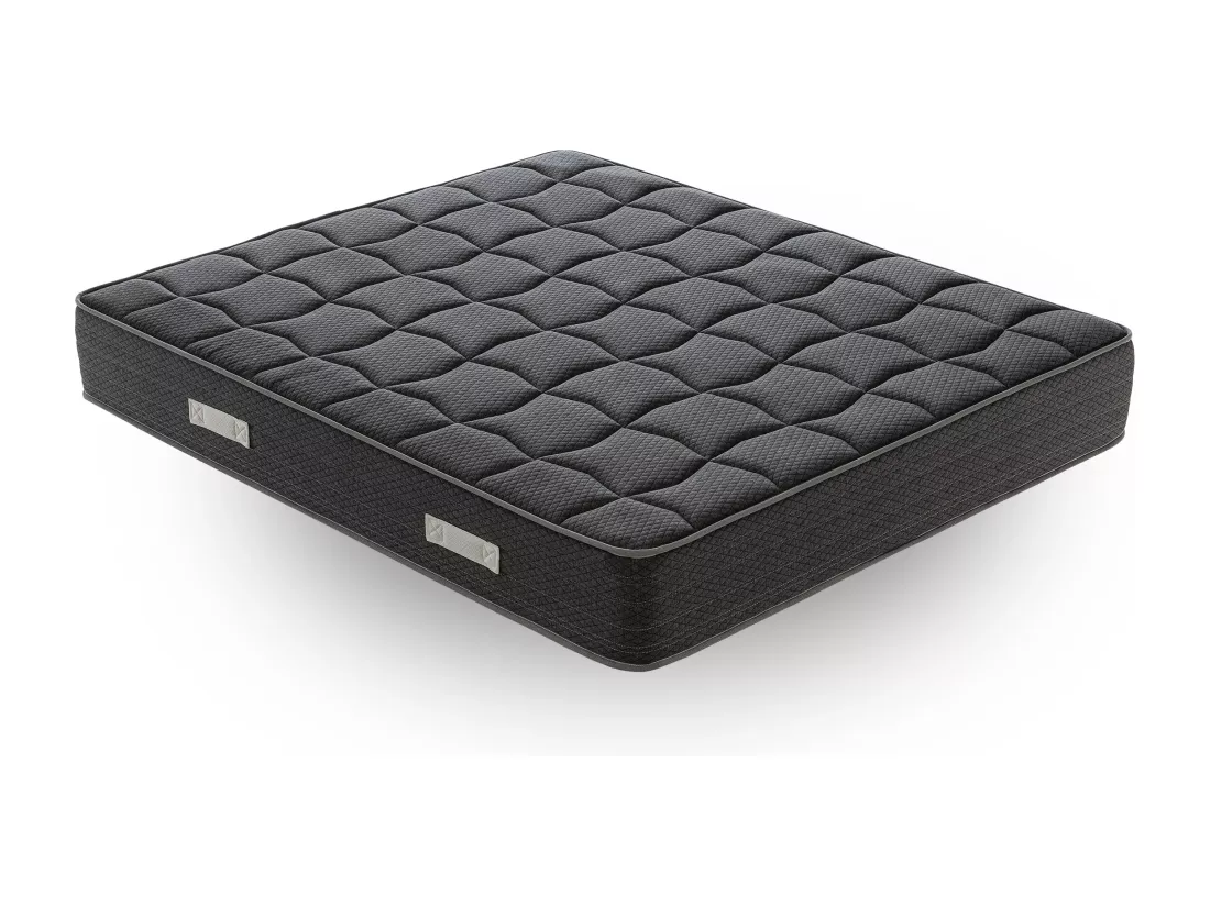 Matelas à mémoire de forme 140x200 - Hauteur 20 cm - Rigidité H4 - Blackmoon