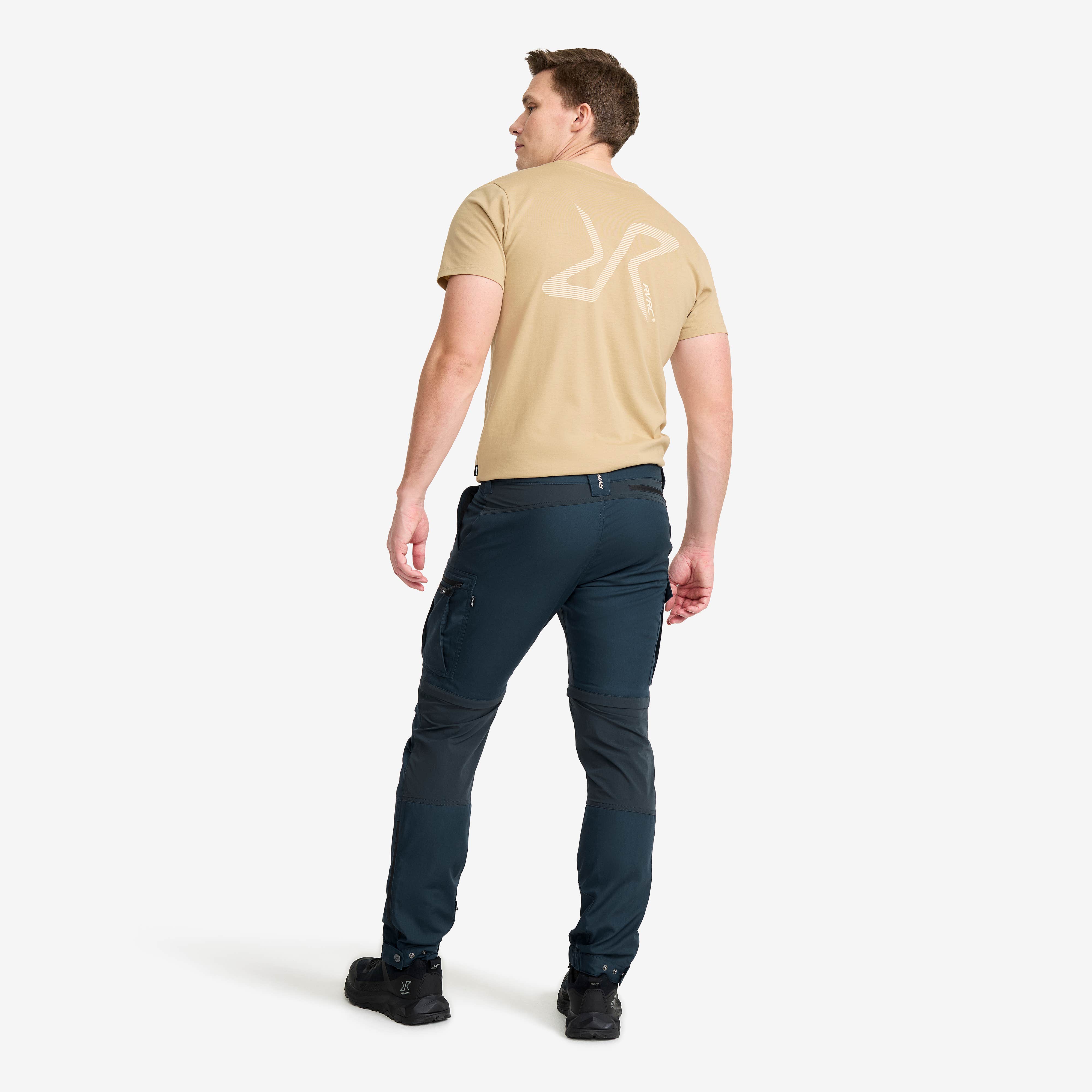 Rambler Lightweight Zip-off Pants Herre Blueberry