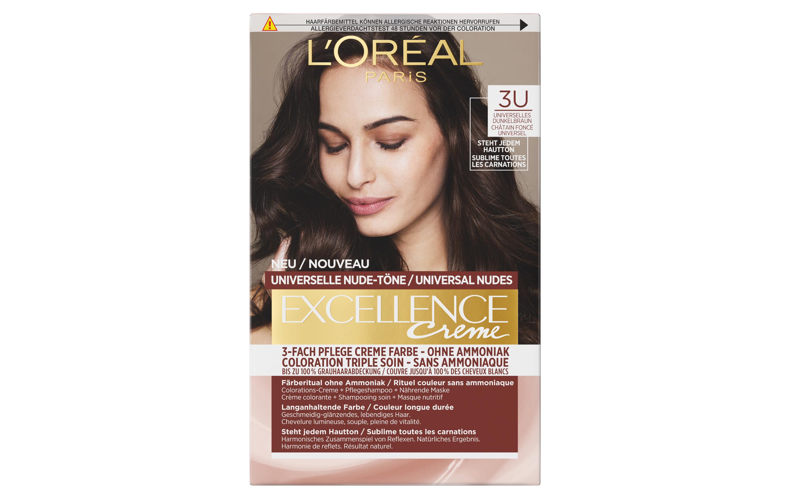 Haarcoloration Ex Crème Nudes 3U Univ. DunkelbraunHochwertige Coloration für die Haare
