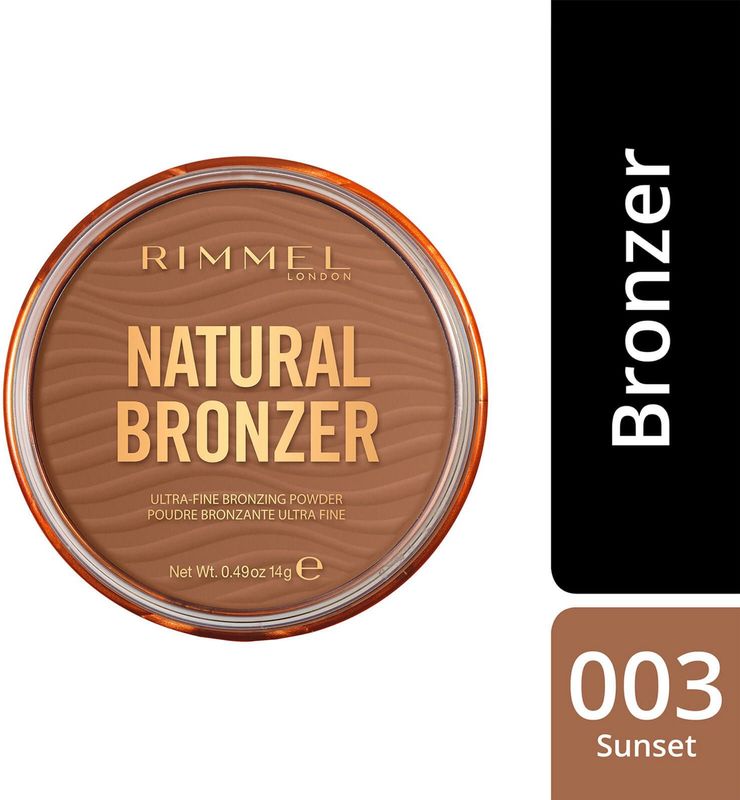 Rimmel - Natural Bronzer - Bronzing Poeder - Tint 003 Sunset - 14 g