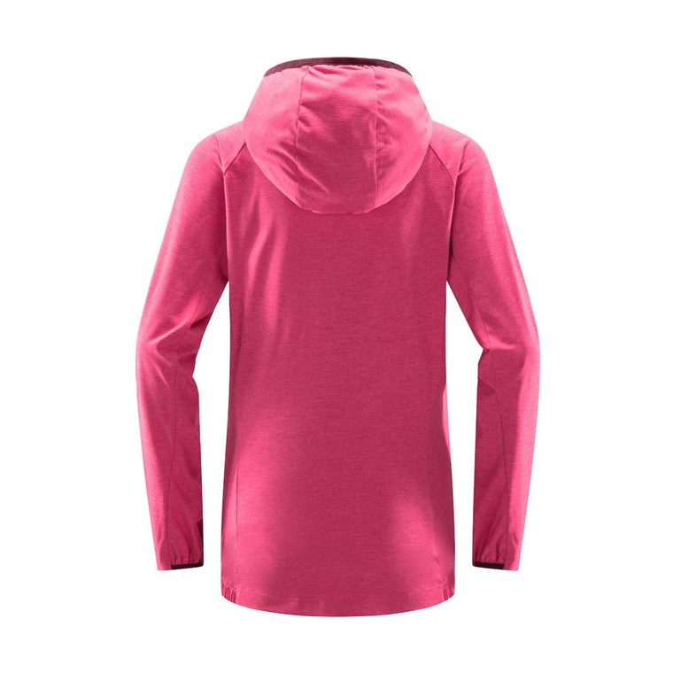 Haglöfs Mirre Mid Hooded Jacket Women Ultra Pink