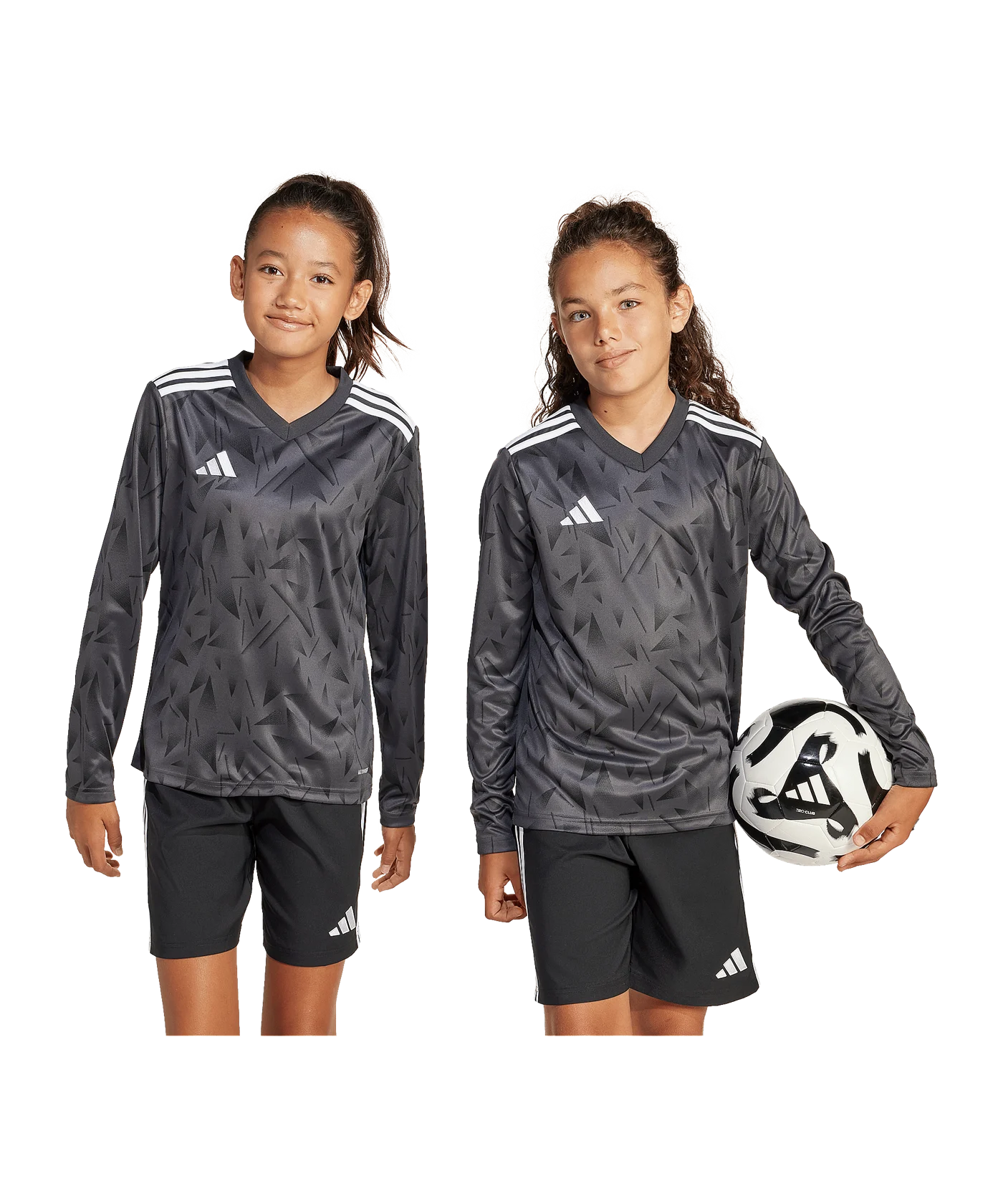 adidas Team Icon 25 Trikot Kids Schwarz