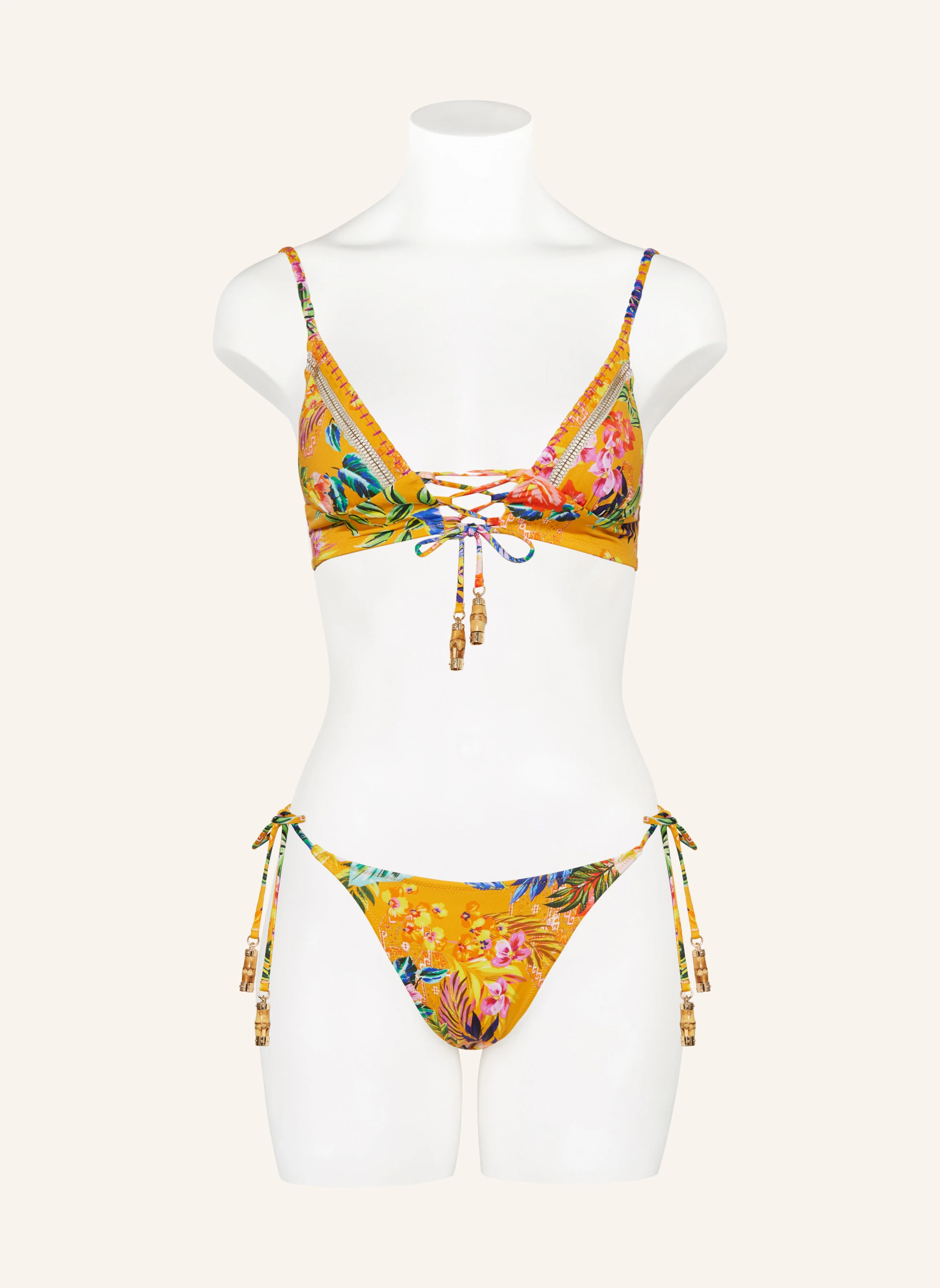 watercult Triangel-Bikini-Hose SUNSET FLORALS