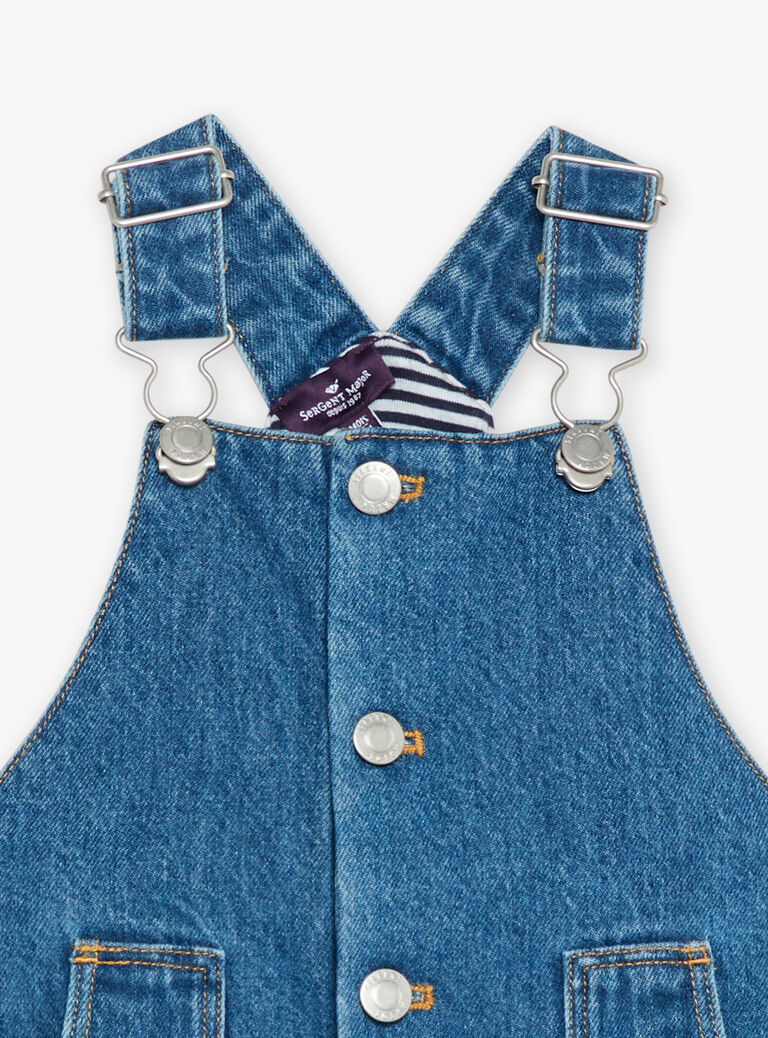 Salopette bleue en jean