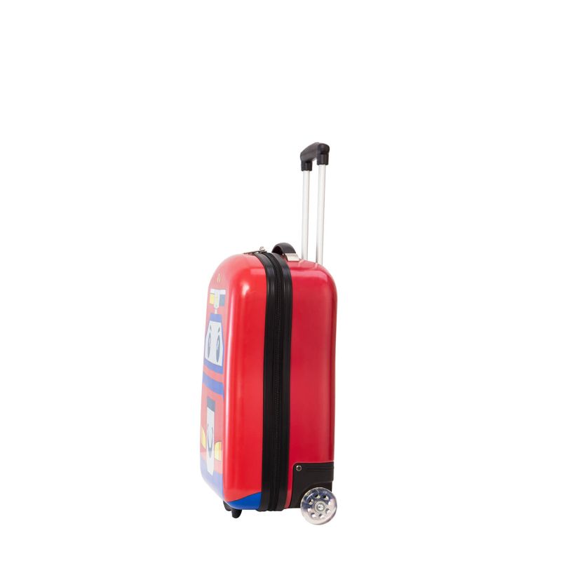 Valise cabine rigide Enfant V85118 49 cm Voiture rouge