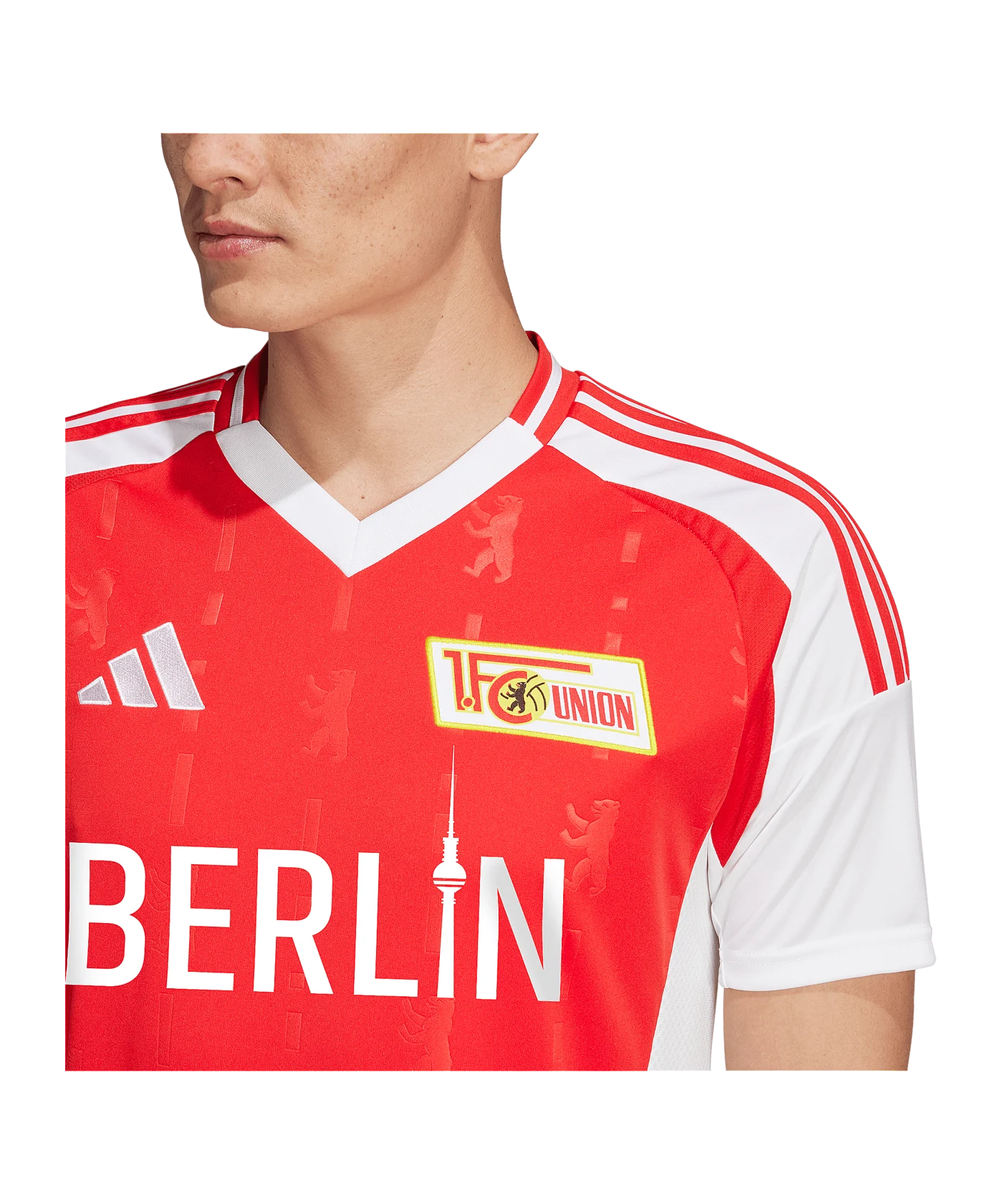 adidas 1. FC Union Berlin Trikot Home 2024/2025 Rot