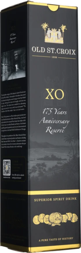 OLD ST. CROIX XO 175 YEARS ANNIVERSARY RUM 70CL