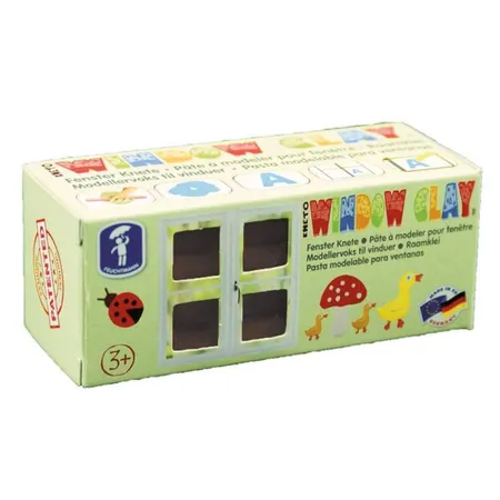 Feuchtmann Kneto Window Clay Fensterknete, schwarz