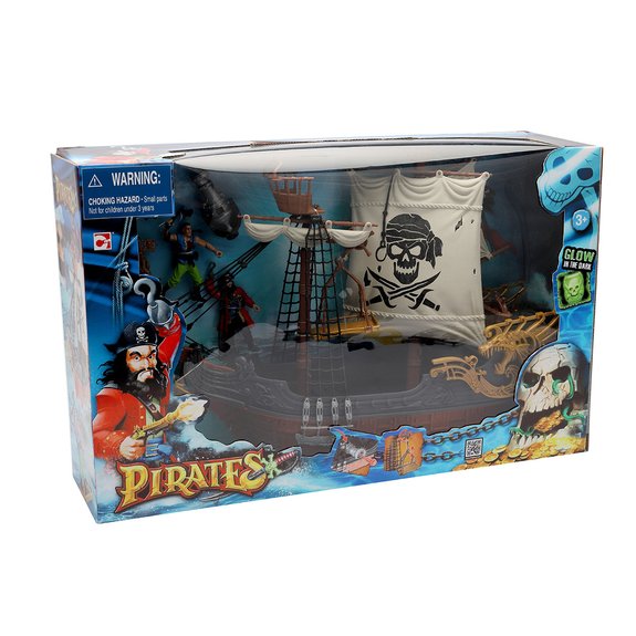 Pirates Deluxe Captain Ship playset