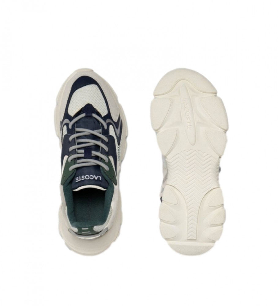 Tênis Lacoste L003 Neo bege, multicolorido