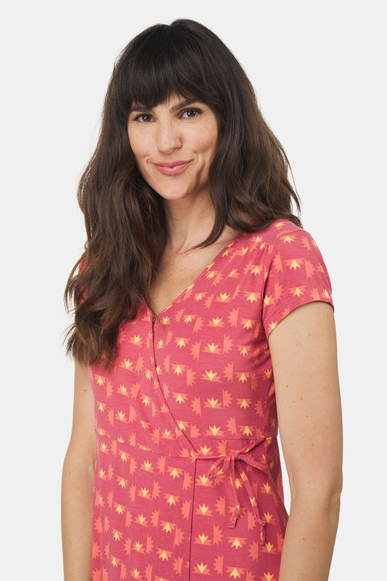 Sherpa Sherpa Padma Wrap Dress