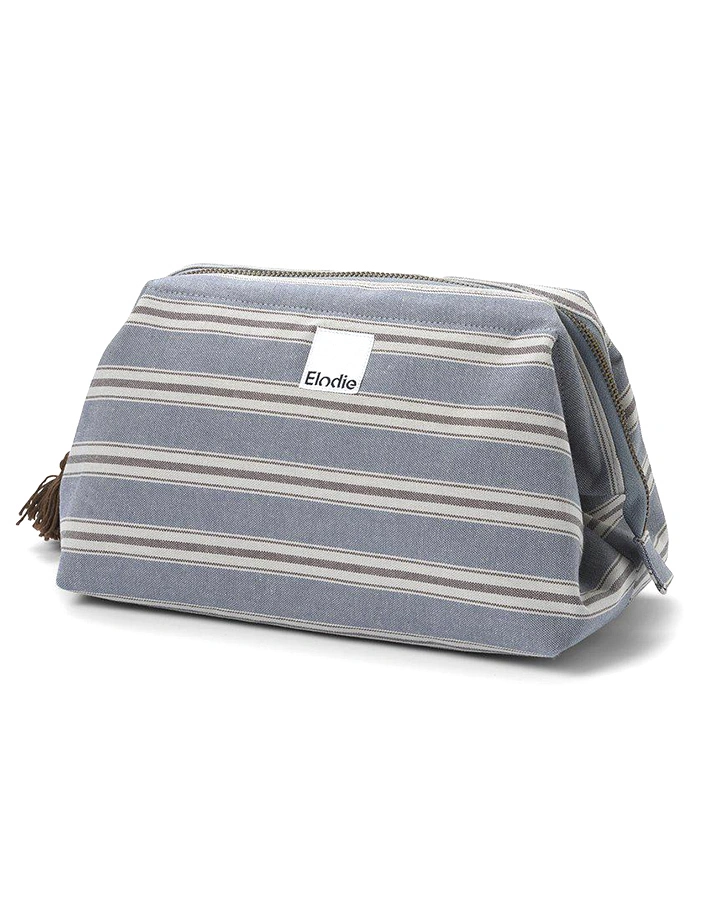 Windeltasche ZIPN' GO – SANDY STRIPE in blau