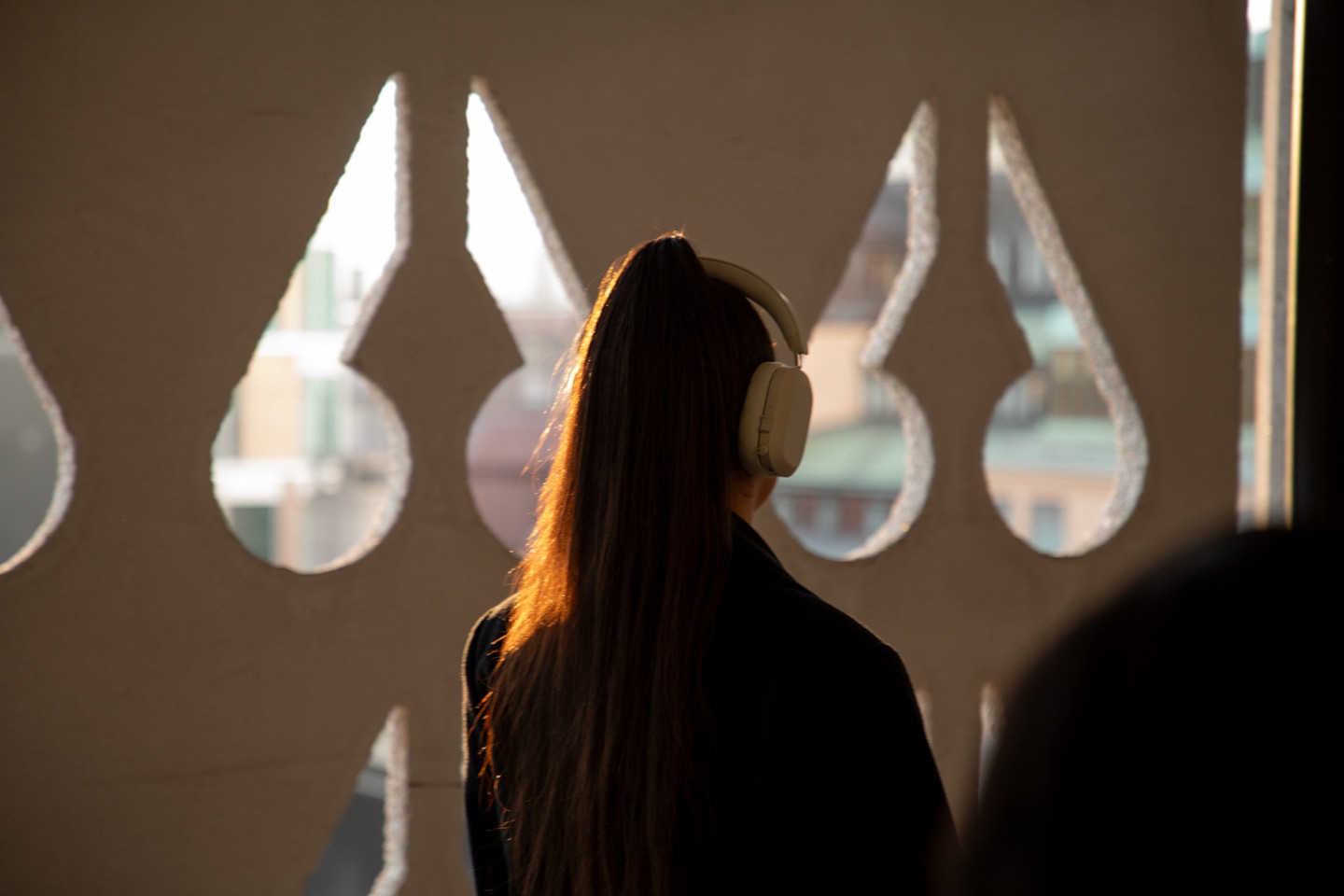 Mondo - by Defunc Over-Ear Bluetooth Headset Greige