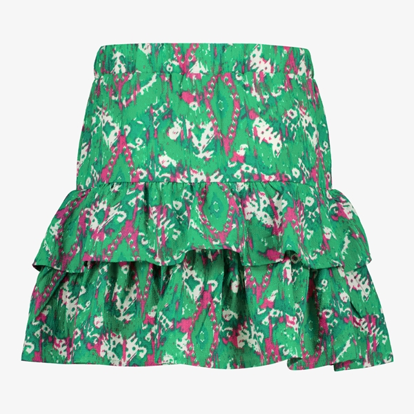 MyWay meisjes rok groen met all over print