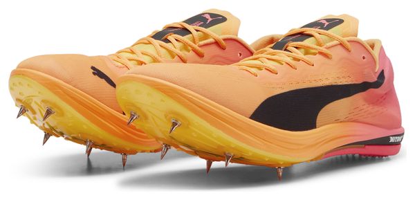Chaussures d'Athlétisme Puma evoSPEED Long Distance Nitro Elite 2 Orange Rose Homme