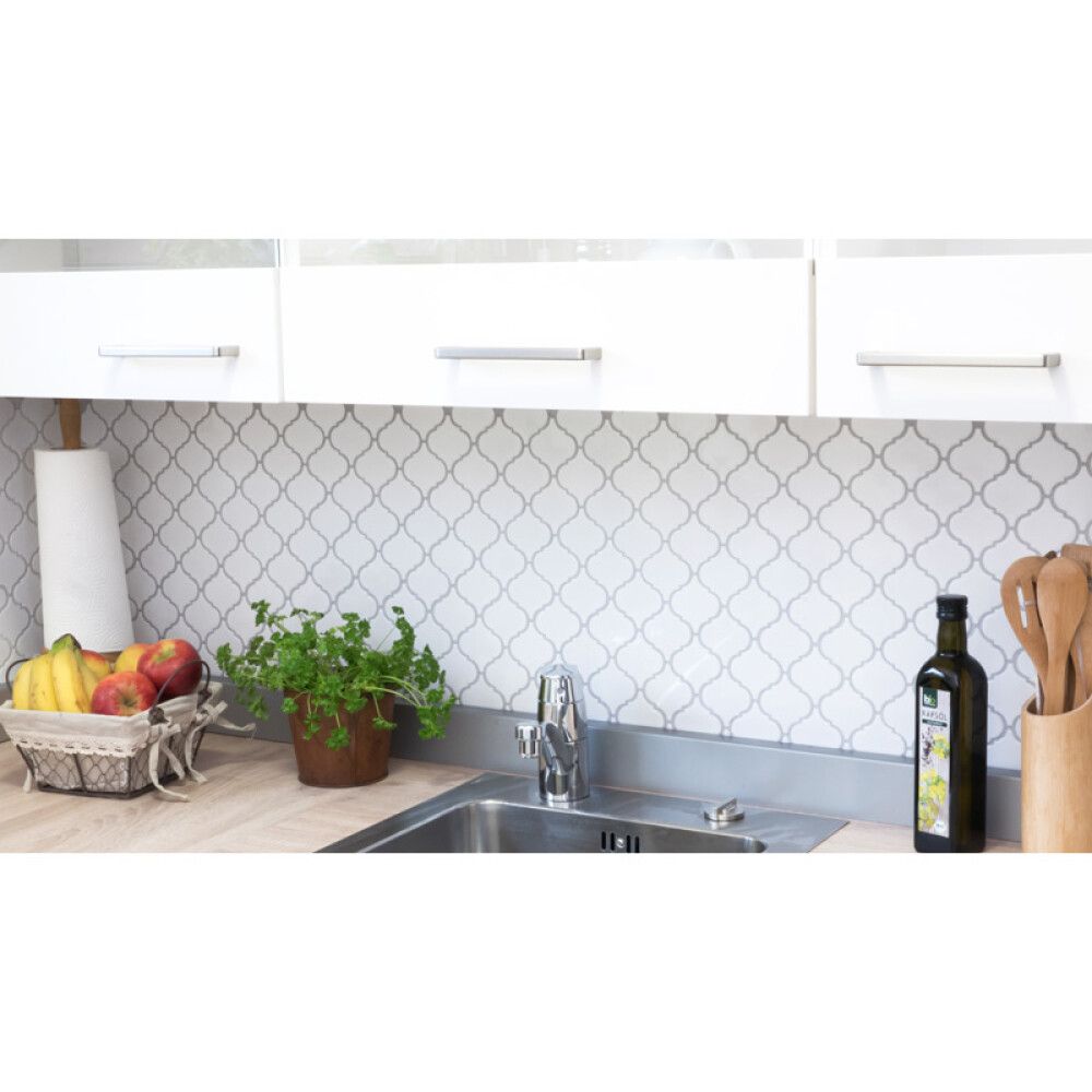 MOSAIKK FLORENTINER HVIT BLANK 29,3X24,5CM