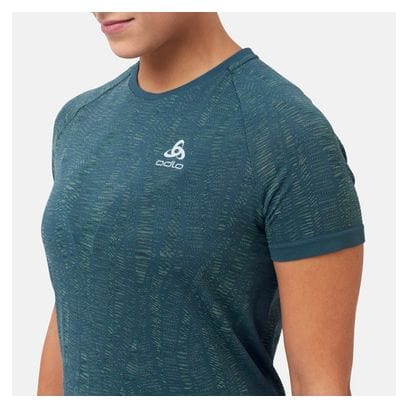 Maillot Manches Courtes Femme Odlo Blackcomb Light Bleu