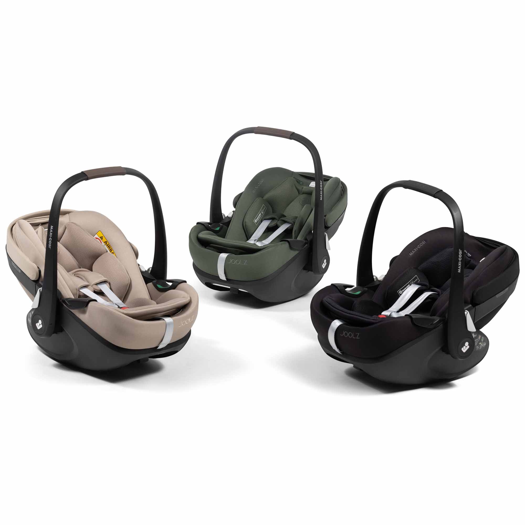 Joolz Maxi-Cosi Pebble 360 Pro groen - autostoelen met gordel bevestiging - Pré