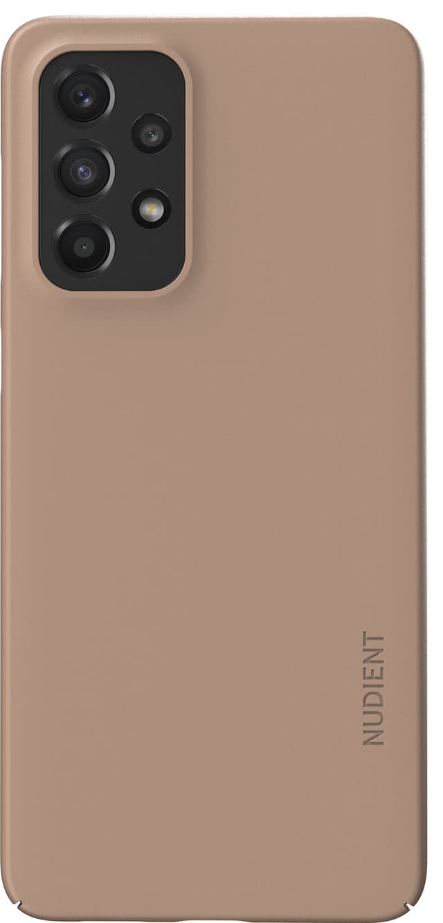 Nudient V3 cover til Samsung Galaxy A33 (clay beige)