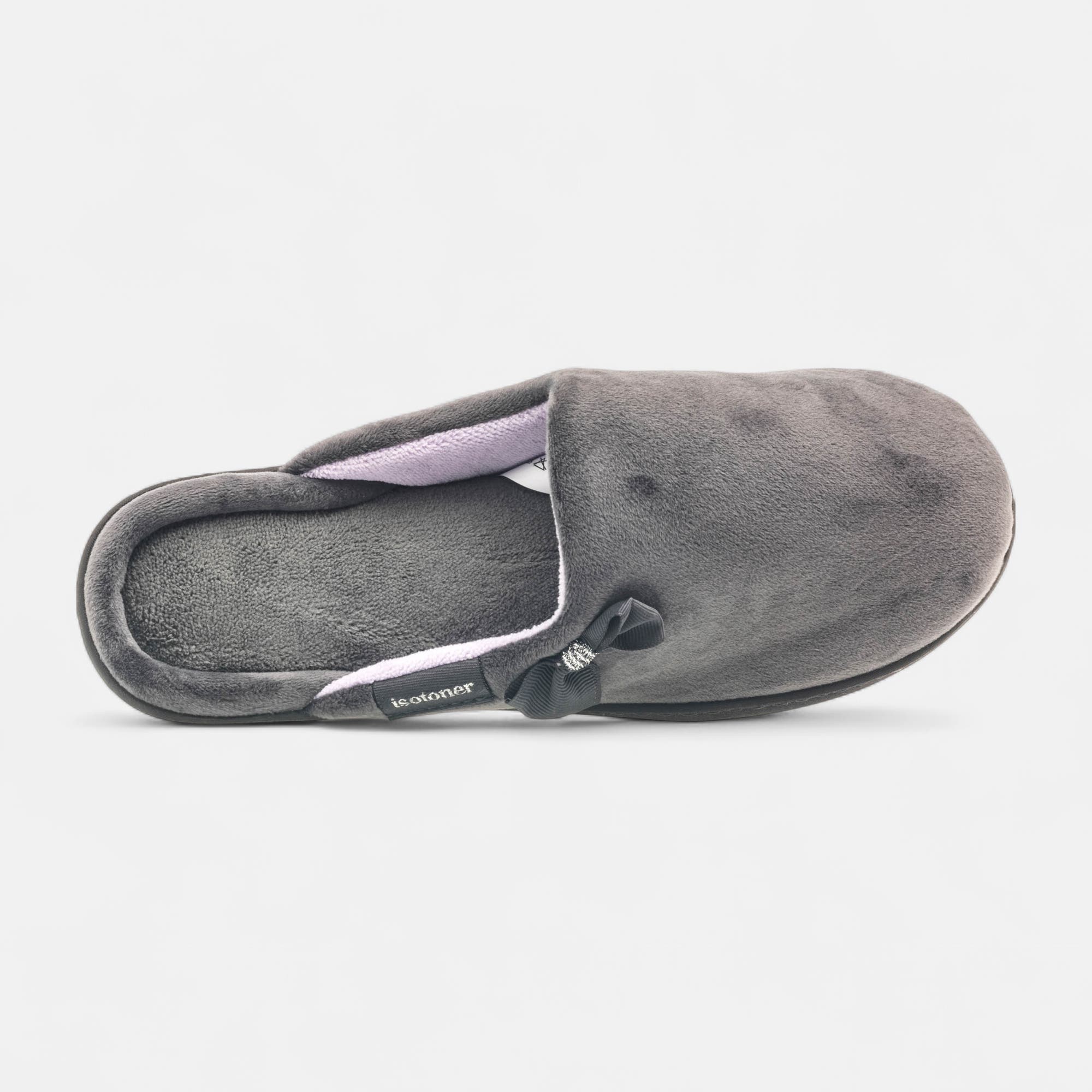 Pantoufles mules Femme gris