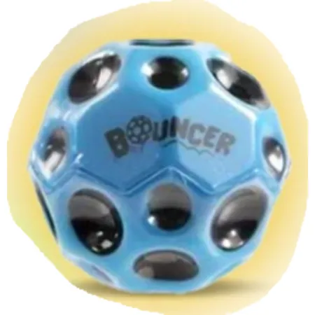 OBILO Mega High-Bounce Ball mit LED Licht; 1 Stück, 6-fach sortiert