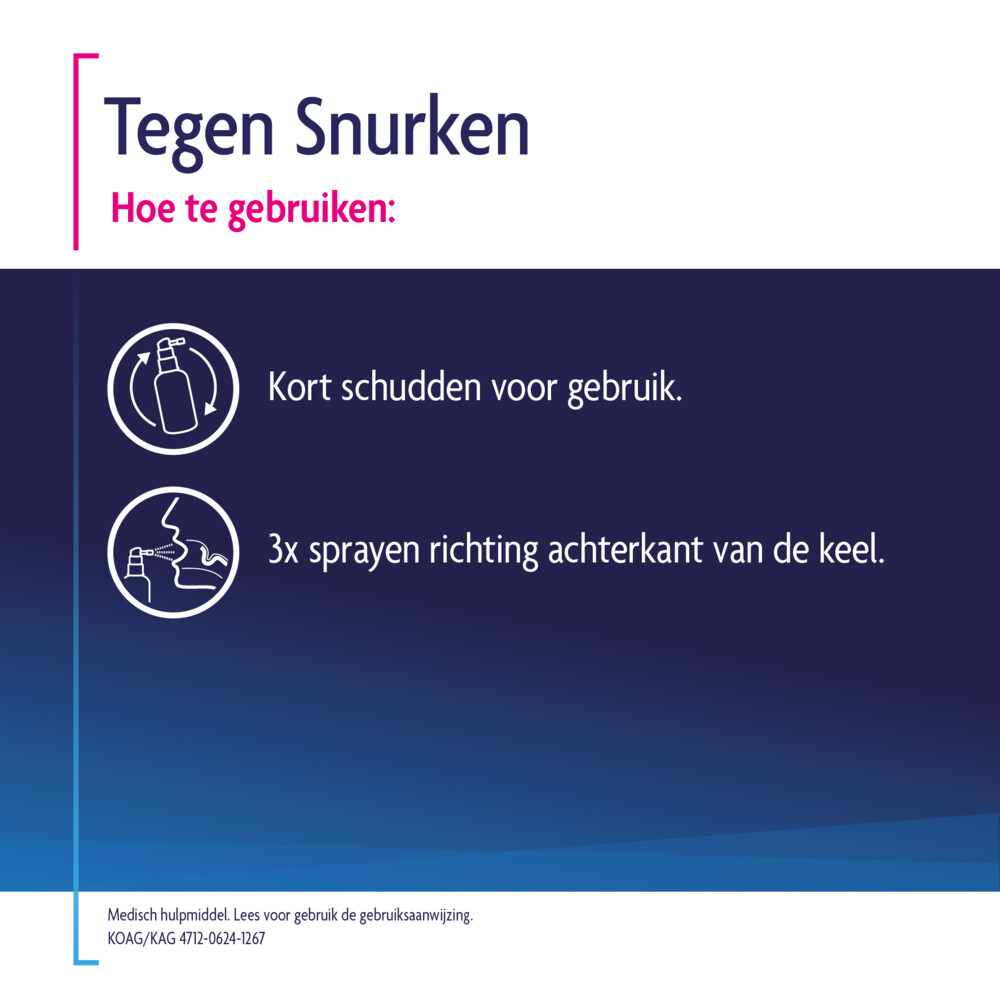 Shiepz Tegen Snurken Keelspray 23,5 ml