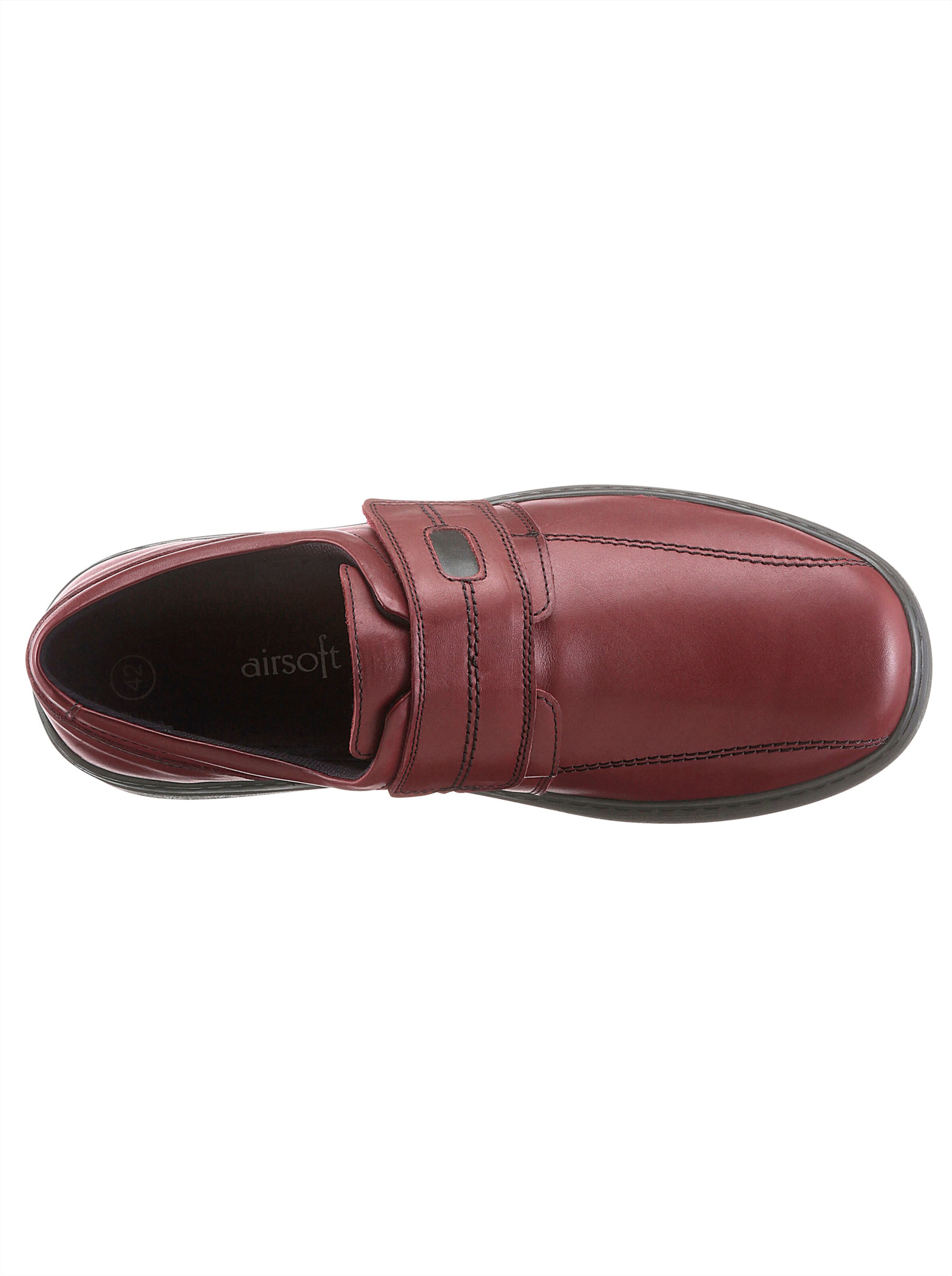 airsoft comfort+ Klettschuh in bordeaux