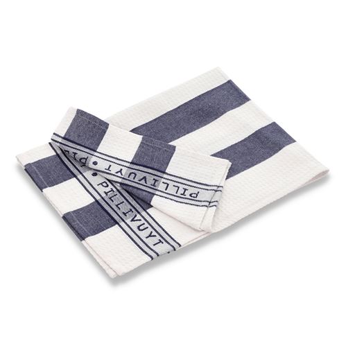 Pillivuyt Viskestykke, Blue/White, 90x60 cm