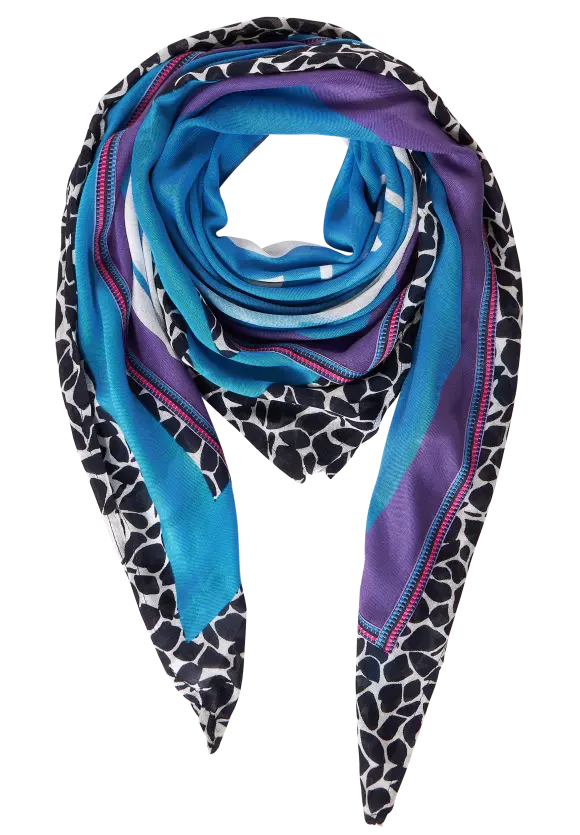 Halstuch mit Wording - multicolor