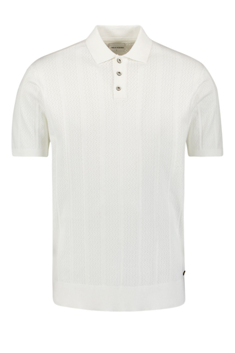 NO-EXCESS witte heren polo