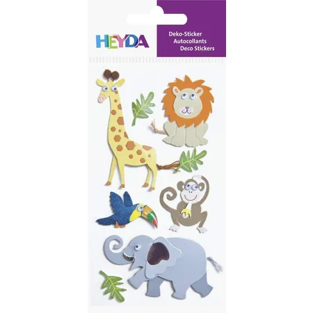 Heyda Sticker Mix Zootiere