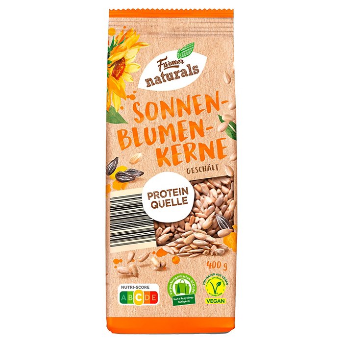 FARMER NATURALS Sonnenblumenkerne 400 g