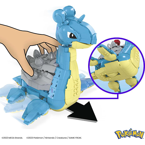 MEGA Pokémon Lapras figur byggesæt