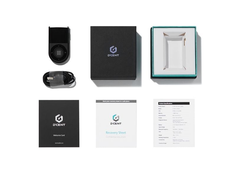 bitConsult D'Cent Die neue Generation des biometrischen Hardware Wallets – hochmodern und benutzerfreundlich