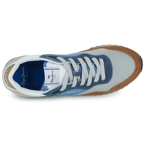 Pepe jeans - LONDON  ONE  M VINTED - Marron / Bleu