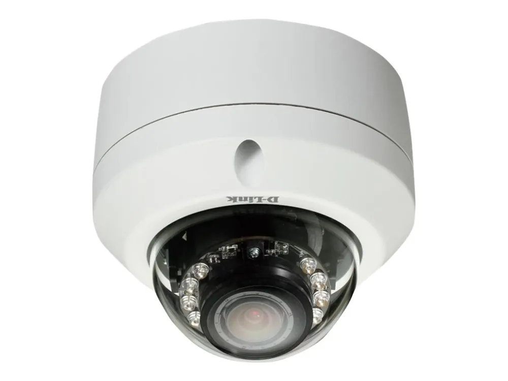D-Link DCS-6315 - Netværksovervågningskamera - kuppel - udendørs - vejrbestandig - farve (Dag/nat) - 1280 x 720 - forskellige brændvidder - audio - LAN 10/100 - MPEG-4, MJPEG, H.264 - DC 12 V / PoE